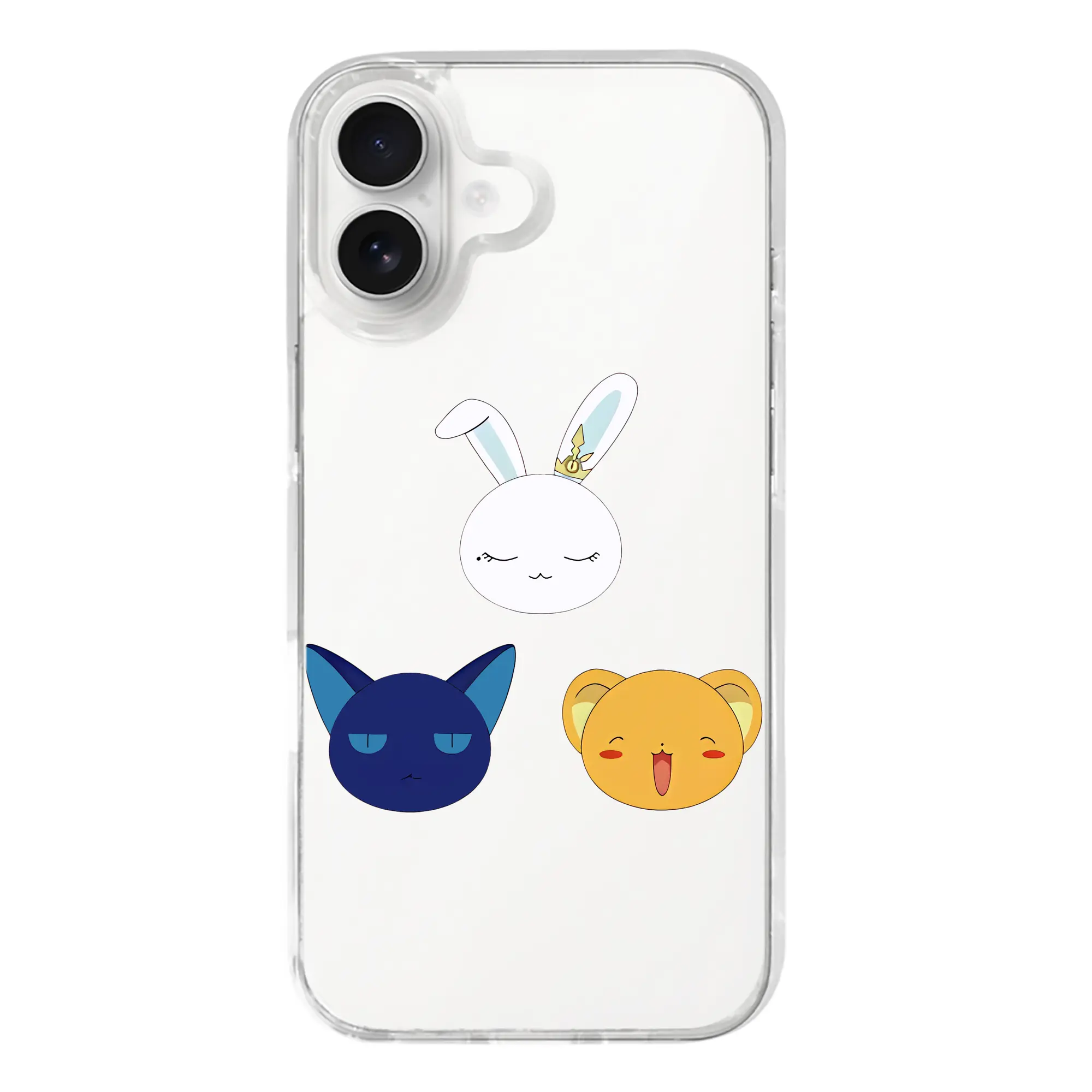 カードキャプターさくら グッズ,モモ - iPhone 17シリーズ 透明スマホケース – 薄型・耐衝撃・精密フィット保護カバー